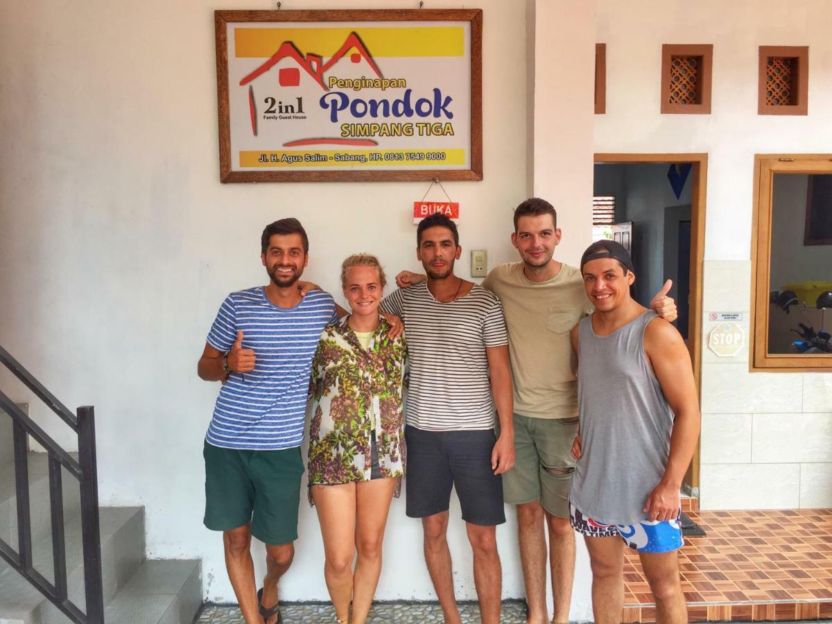 Pondok Simpang Tiga Sabang  Exterior foto